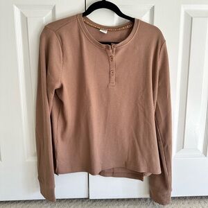 Stoic Wicking Waffle Long-Sleeve Henley